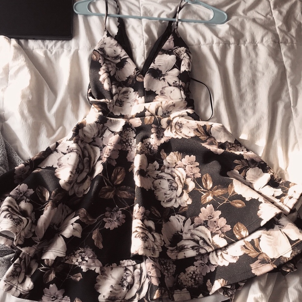 WINDSOR- Floral formal dress